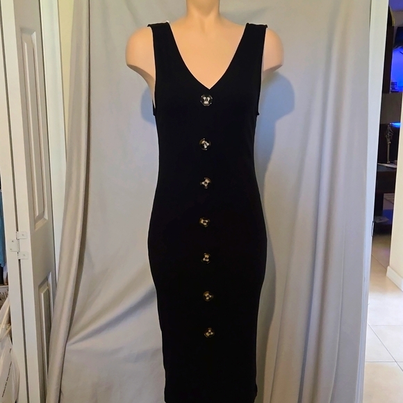 Planet Gold Dresses & Skirts - Planet Gold Fitted ribbed tank dress, NEW